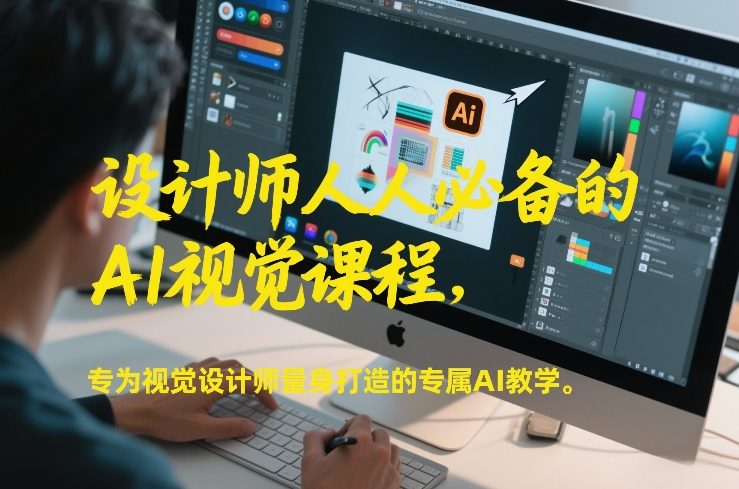 设计师人人必备的AI视觉课程，专为视觉设计师量身打造的专属AI教学-87副业网 - 互联网副业项目资源分享平台