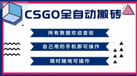 CSGO全自动搬砖，年底钱回家好项目，当天可拿到结果，新手小白轻松月入1W+【揭秘】-87副业网 - 互联网副业项目资源分享平台