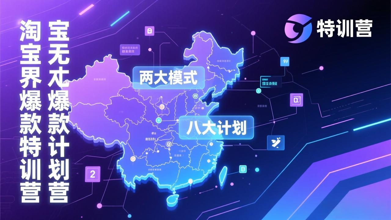 淘宝无界爆款训练营：2026年1月杭州线下高端集训课，3天构建两大模式八大计划体系-87副业网 - 互联网副业项目资源分享平台