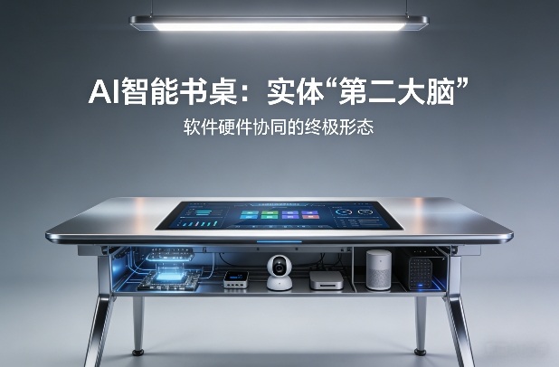 AI智能书桌搭建，构建你的实体“第二大脑”，软件硬件协同的终极形态-87副业网 - 互联网副业项目资源分享平台