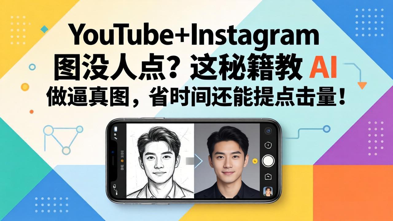 YouTube+Instagram图没人点？这秘籍教 AI 做逼真图，省时间还能提点击量-87副业网 - 互联网副业项目资源分享平台