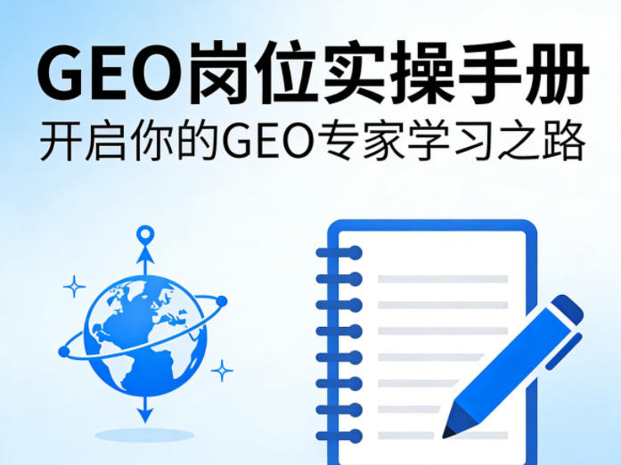 GEO岗位实操手册，开启你的GE0专家学习之路-87副业网 - 互联网副业项目资源分享平台