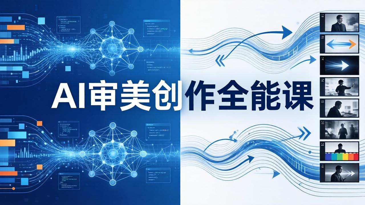 AI审美创作全能课：MJ+Seedance+模型训练+影视分镜+编剧，一站式掌握AI艺术创作-87副业网 - 互联网副业项目资源分享平台