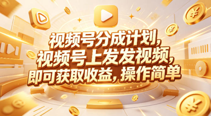 视频号分成计划，599元众筹的Red团队课程，视频号上发发视频，即可获取收益，操作简单-87副业网 - 互联网副业项目资源分享平台