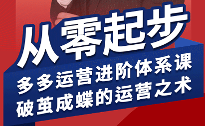 海神·拼多多运营进阶系统课(更新2026)-87副业网 - 互联网副业项目资源分享平台
