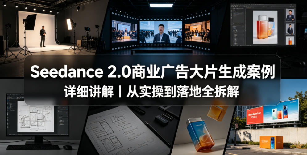 Seedance 2.0商业广告大片生成案例详细讲解｜从实操到落地全拆解-87副业网 - 互联网副业项目资源分享平台