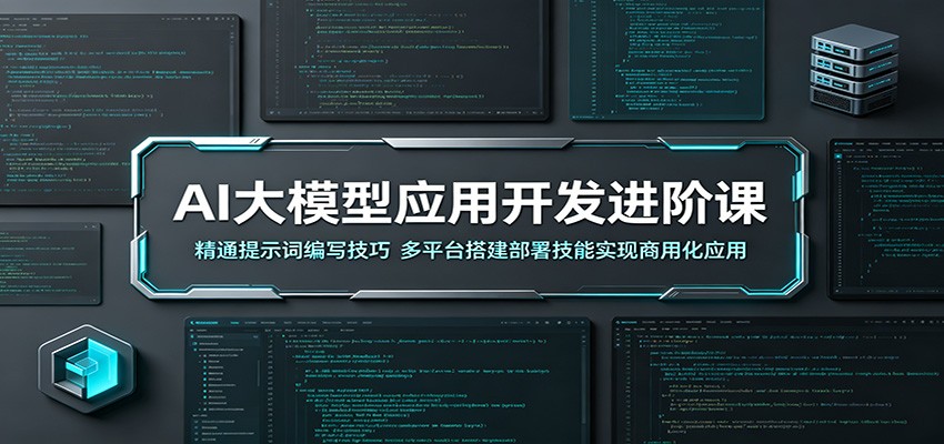 AI大模型应用开发进阶课：精通提示词编写技巧，多平台搭建部署技能实现商用化应用-87副业网 - 互联网副业项目资源分享平台