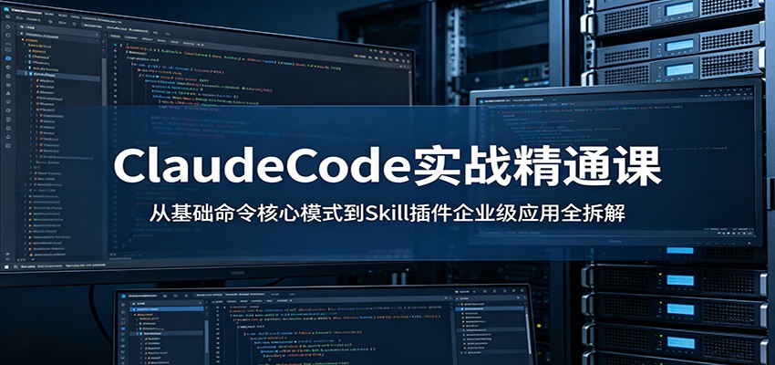ClaudeCode实战精通课:从基础命令核心模式到Skill插件企业级应用全拆解-87副业网 - 互联网副业项目资源分享平台