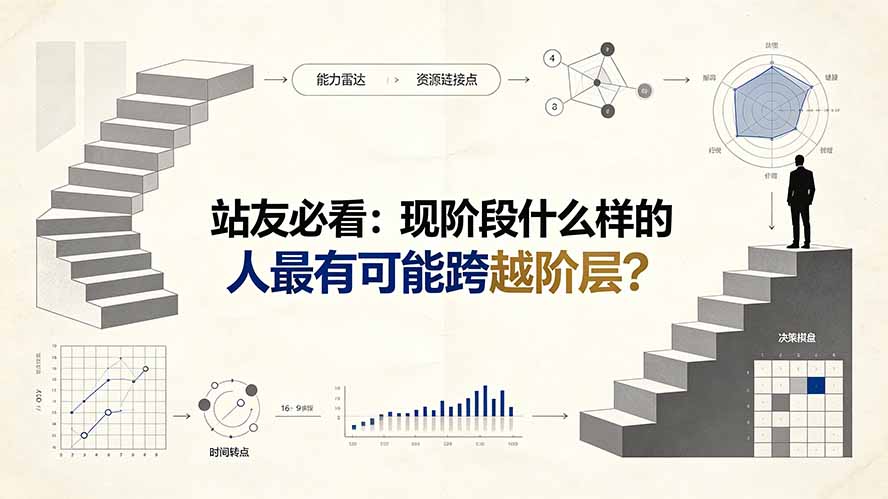付费文章：站友必看：现阶段什么样的人最有可能跨越阶层?-87副业网 - 互联网副业项目资源分享平台
