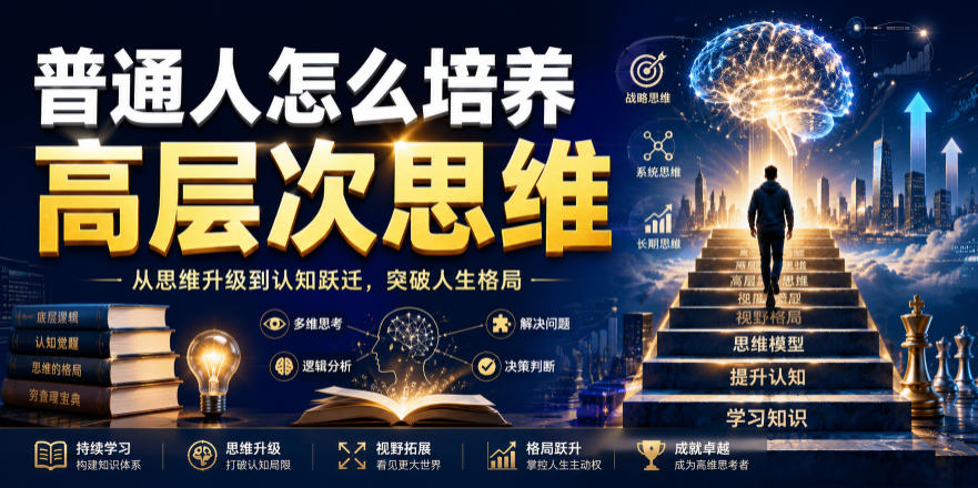 公众号付费文章：普通人怎么培养高层次思维-87副业网 - 互联网副业项目资源分享平台