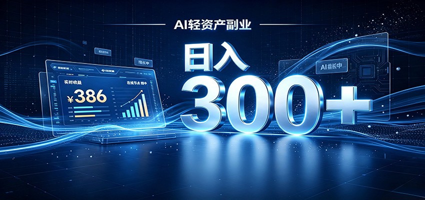 2026 AI轻资产风口，Token中转站小白可入局，日入300+-87副业网 - 互联网副业项目资源分享平台