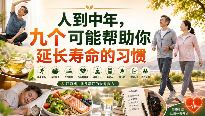付费文章：人到中年，九个可能帮助你延长寿命的习惯-87副业网 - 互联网副业项目资源分享平台