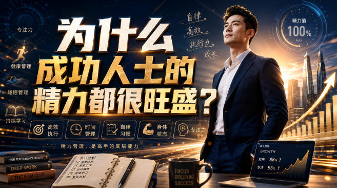付费文章：为什么成功人士的精力都很旺盛？-87副业网 - 互联网副业项目资源分享平台