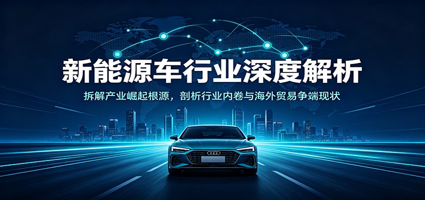 新能源车行业深度解析:拆解产业崛起根源,剖析行业内卷与海外贸易争端现状-87副业网 - 互联网副业项目资源分享平台