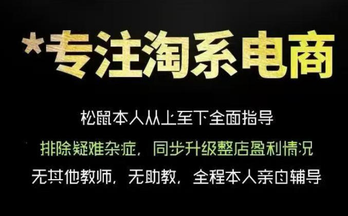 松鼠会电商VIP课程，从基础布局到高阶优化，助你掌握淘宝运营逻辑，提升店铺流量与转化(更新0809)-87副业网 - 互联网副业项目资源分享平台