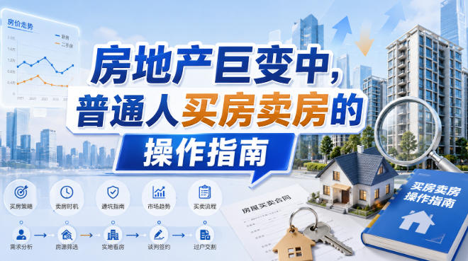 付费文章：房地产巨变中，普通人买房卖房的操作指南【上篇+下篇】 - 87副业网