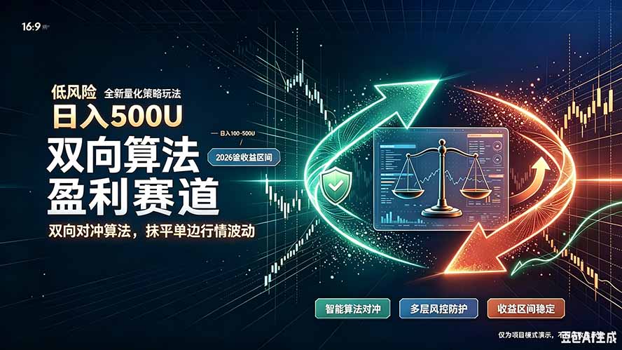 算法对冲/EA量化，日入500刀，躺着赚钱！你把它当做“自动提款机”，它把你就爆了-87副业网 - 互联网副业项目资源分享平台