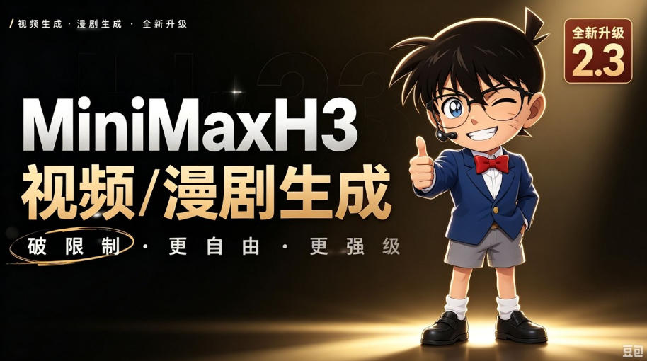 【MiniMaxH3一键懒人整合包】AI视频/漫剧生成工具，支持30_40_50显卡，ComfyUI整合包安装部署！最低8g显存也能跑！ - 87副业网