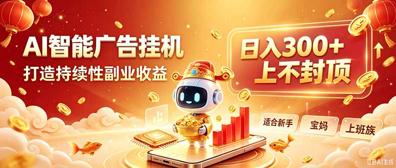 告别手动干活！AI自动化，解锁线上被动收益 - 87副业网