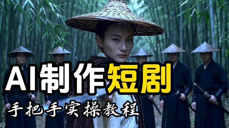 【保姆级手把手教程】AI短剧制作完整流程教学，从小白零基础到成片大神-87副业网 - 互联网副业项目资源分享平台