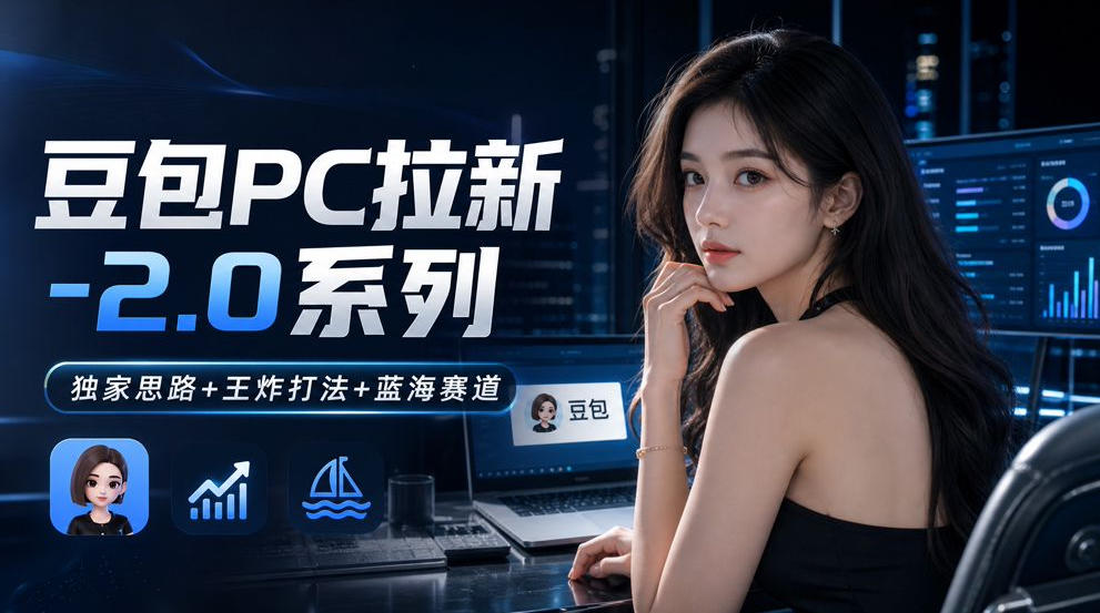 豆包PC拉新2.0系列-独家思路+王炸打法+蓝海赛道-87副业网 - 互联网副业项目资源分享平台