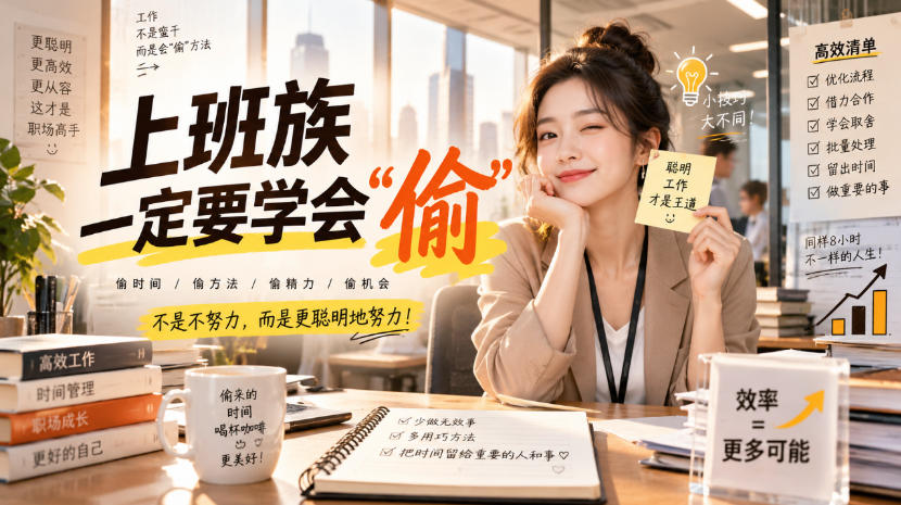 某社群精选付费文：上班族一定要学会“偷“-87副业网 - 互联网副业项目资源分享平台