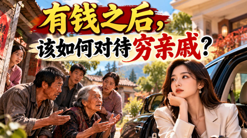 某公众号付费文章:有钱之后,该如何对待穷亲戚?-87副业网 - 互联网副业项目资源分享平台