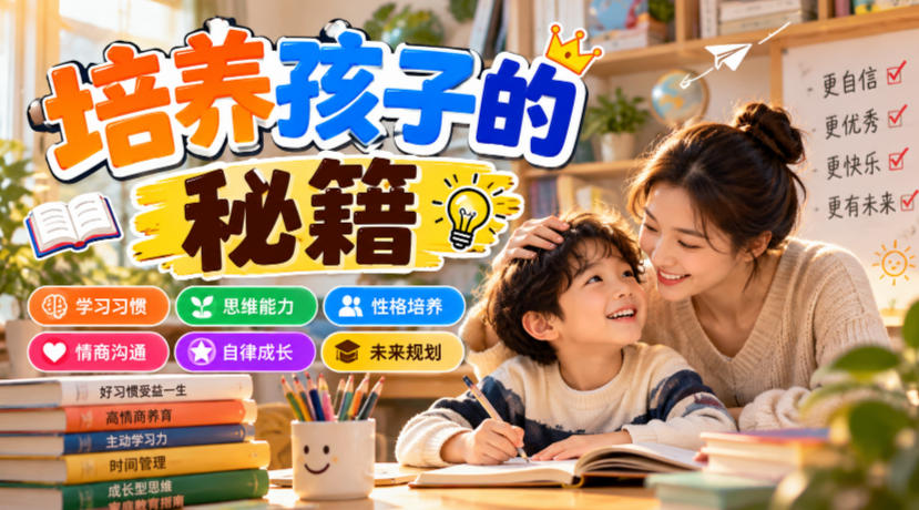 某公众号付费文章：培养孩子的秘籍 - 87副业网