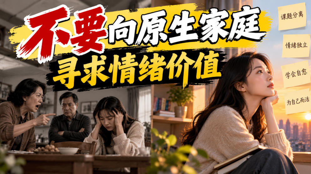 某公众号付费文章：不要向原生家庭寻求情绪价值-87副业网 - 互联网副业项目资源分享平台