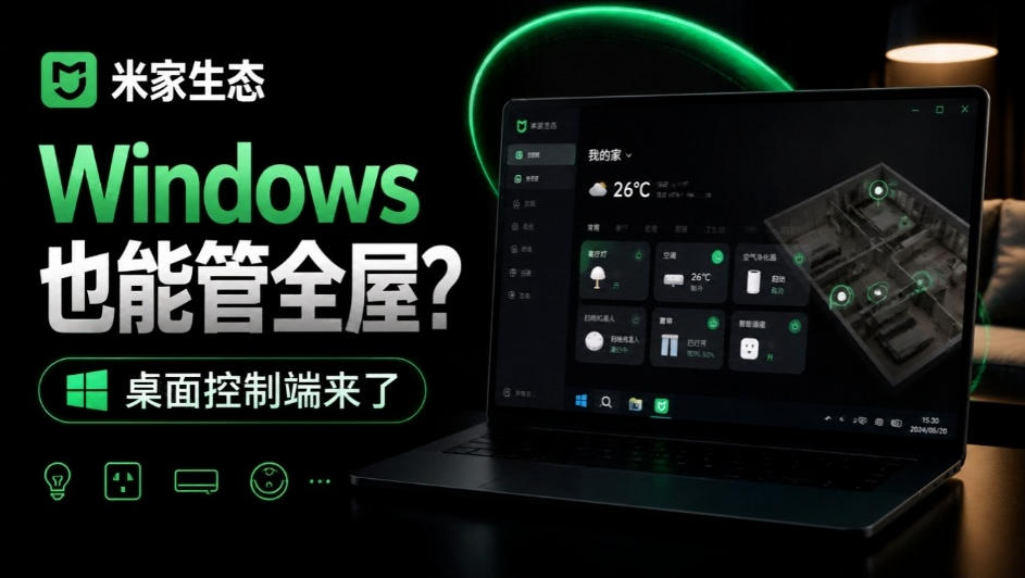 Windows电脑也能管全屋?这下真省心,米家生态桌面控制端来了,Github最新开源,MiHome-Windows-87副业网 - 互联网副业项目资源分享平台