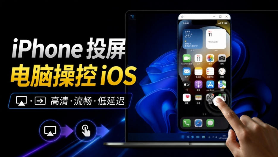 iPhone投屏到Windows电脑,还支持操控IOS系统,多台设备能同时上屏,有点意思iPhoneMirror-87副业网 - 互联网副业项目资源分享平台